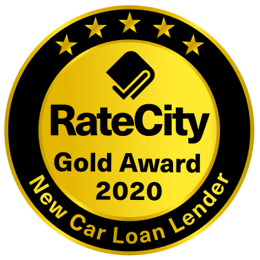 RateCity Gold Award 2020 - New Car Loan Lender